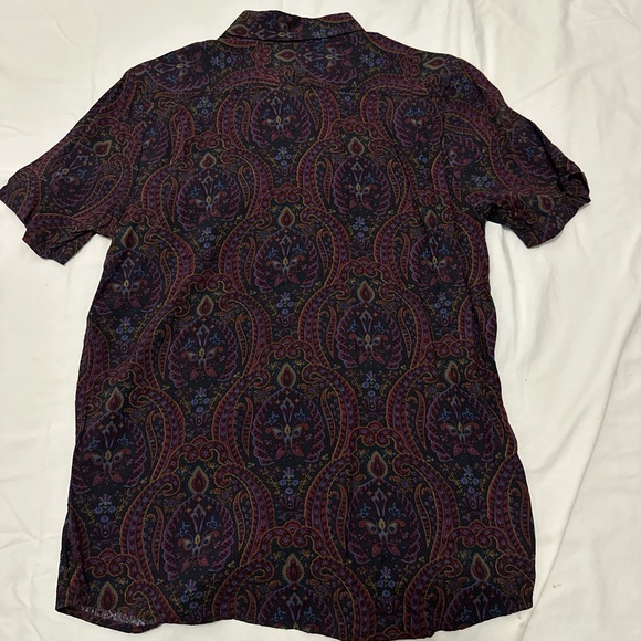 Volcom Short Sleeve Button-Up Sz Small - Picture 2 of 4